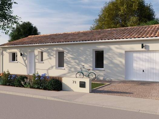 Terrain avec maison neuve à vendre 249 000 € 5 pièces 4 chambres 100 m² 3 900 m² de terrain Collonges-la-Rouge 19500