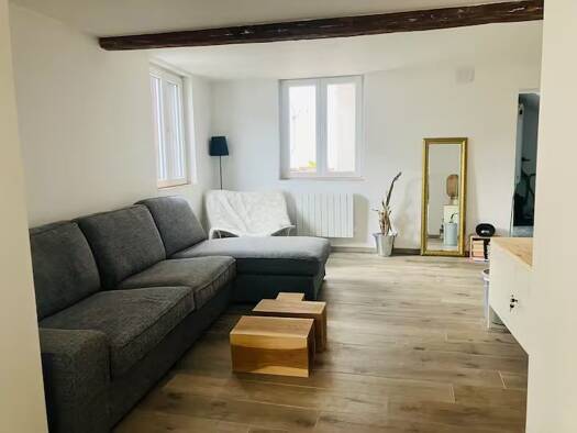 Maison à louer 1 100 € 2 pièces 1 chambre 58 m² 130 m² de terrain Sud Est Hœnheim 67800