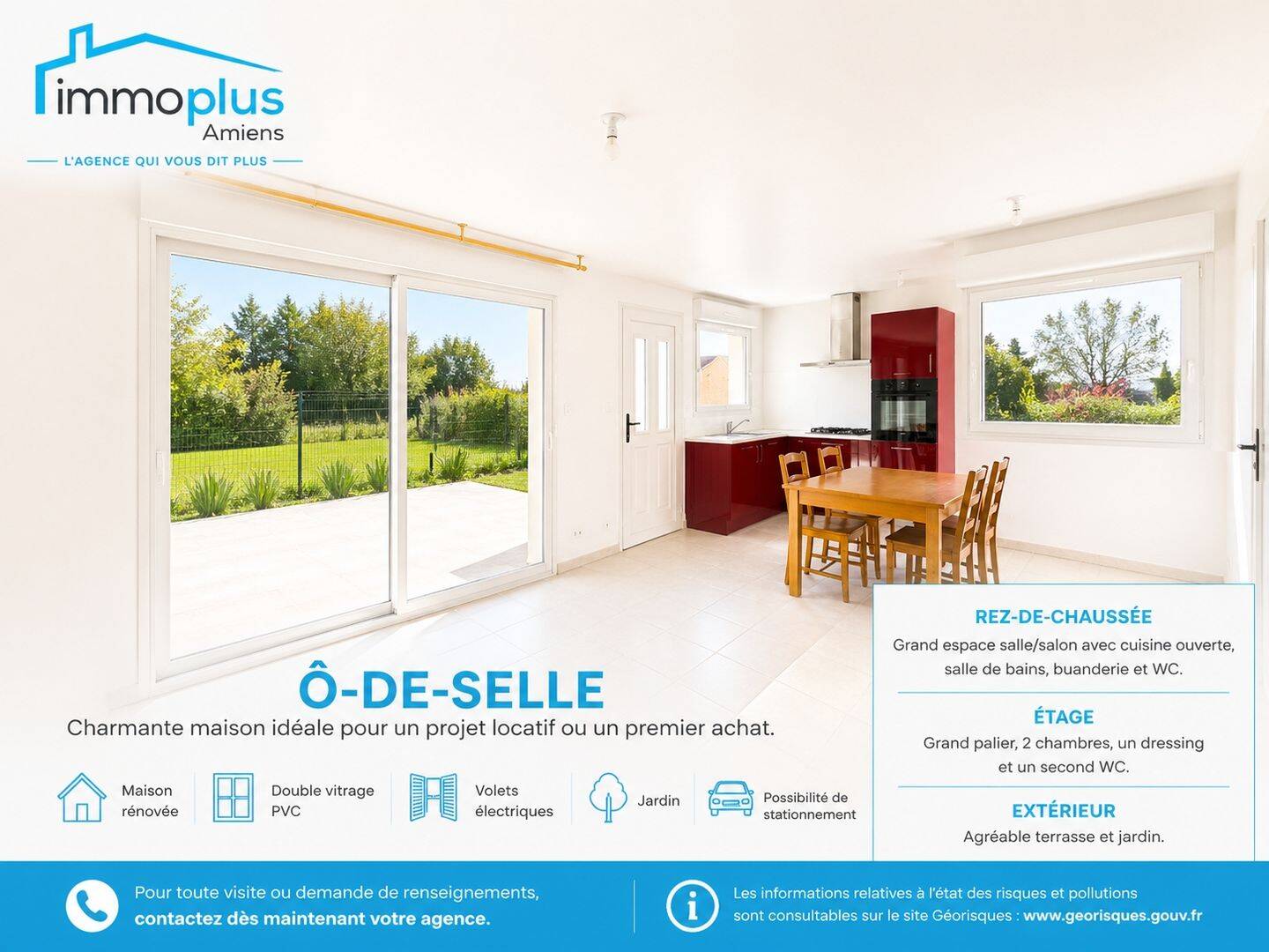 Maison 3 pièces 73 m² · à Ô-de-Selle · 73,1 m² · 149 000 €
