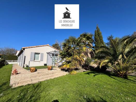 Maison de plain-pied à vendre 207 000 € 4 pièces 3 chambres 84 m² 536 m² de terrain Celles-sur-Belle 79370