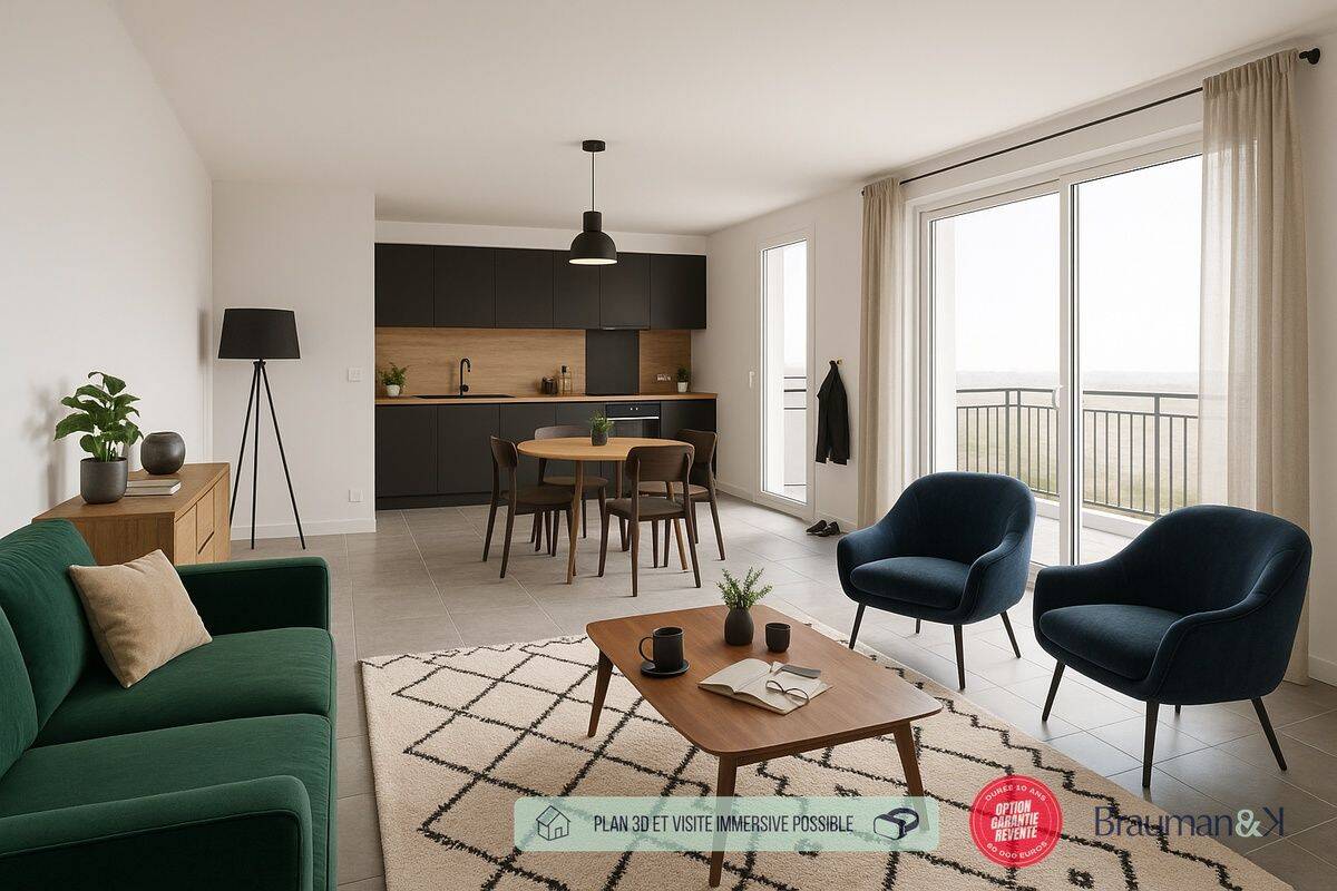 Appartement 4 pièces 84 m² · à Lieusaint · 84 m² · 319 000 €