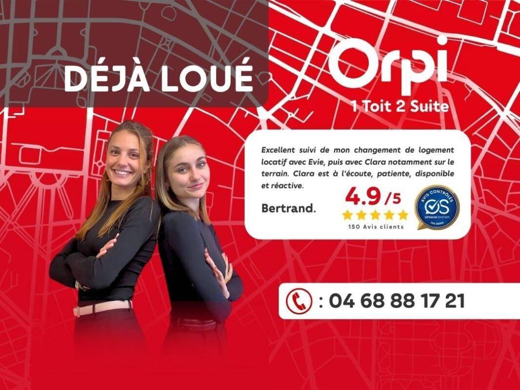 Appartement 2 pièces 58 m² · à Perpignan · 58,2 m² · 590 €/mois