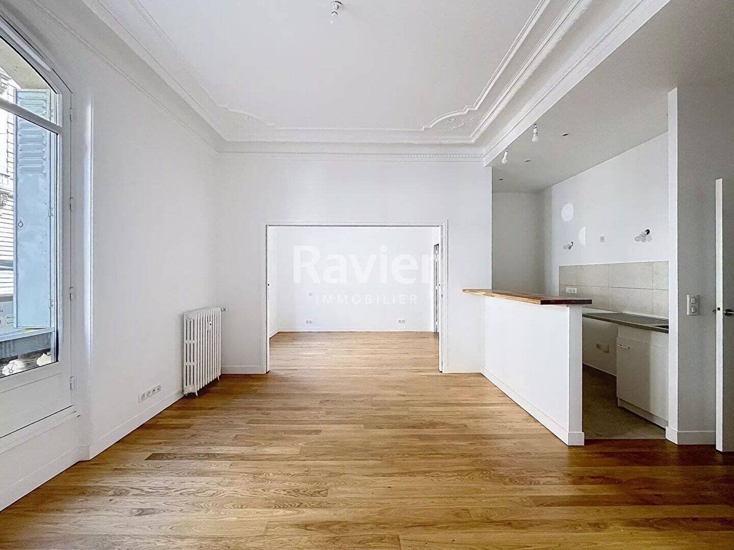 Appartement 3 pièces 77 m² · à Paris 17ème Arrondissement · 76,6 m² · 2 200 €/mois