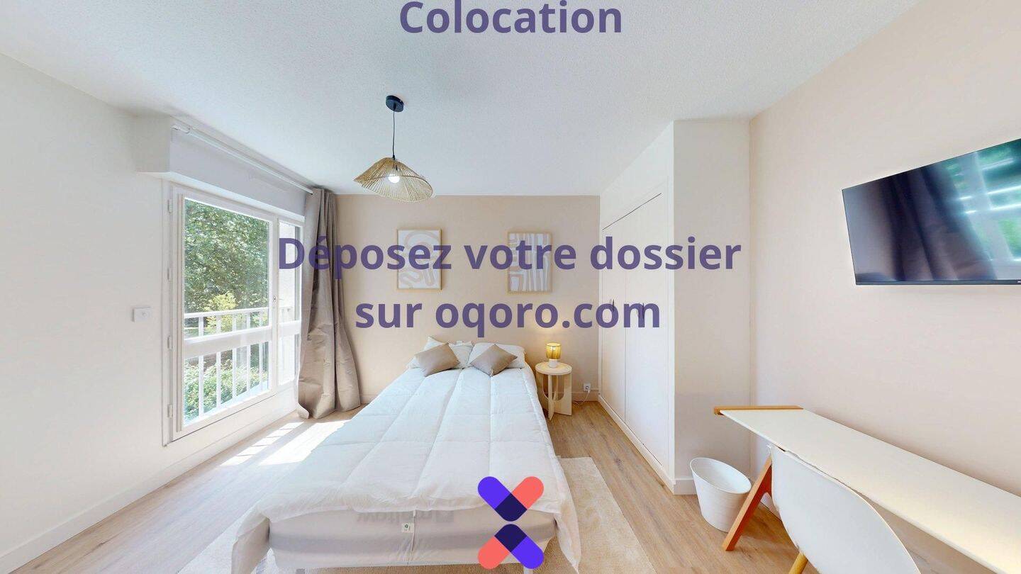Chambre en colocation appartement meublé — 2