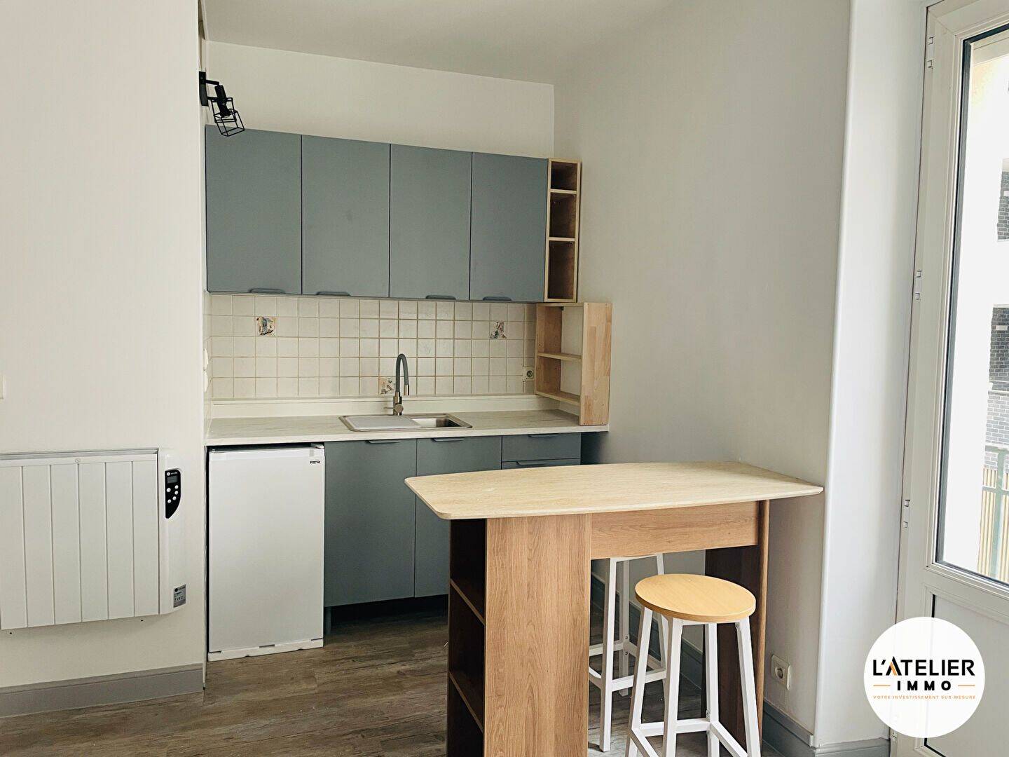 Appartement 1 pièce 20 m² · à Reims · 20,4 m² · 490 €/mois