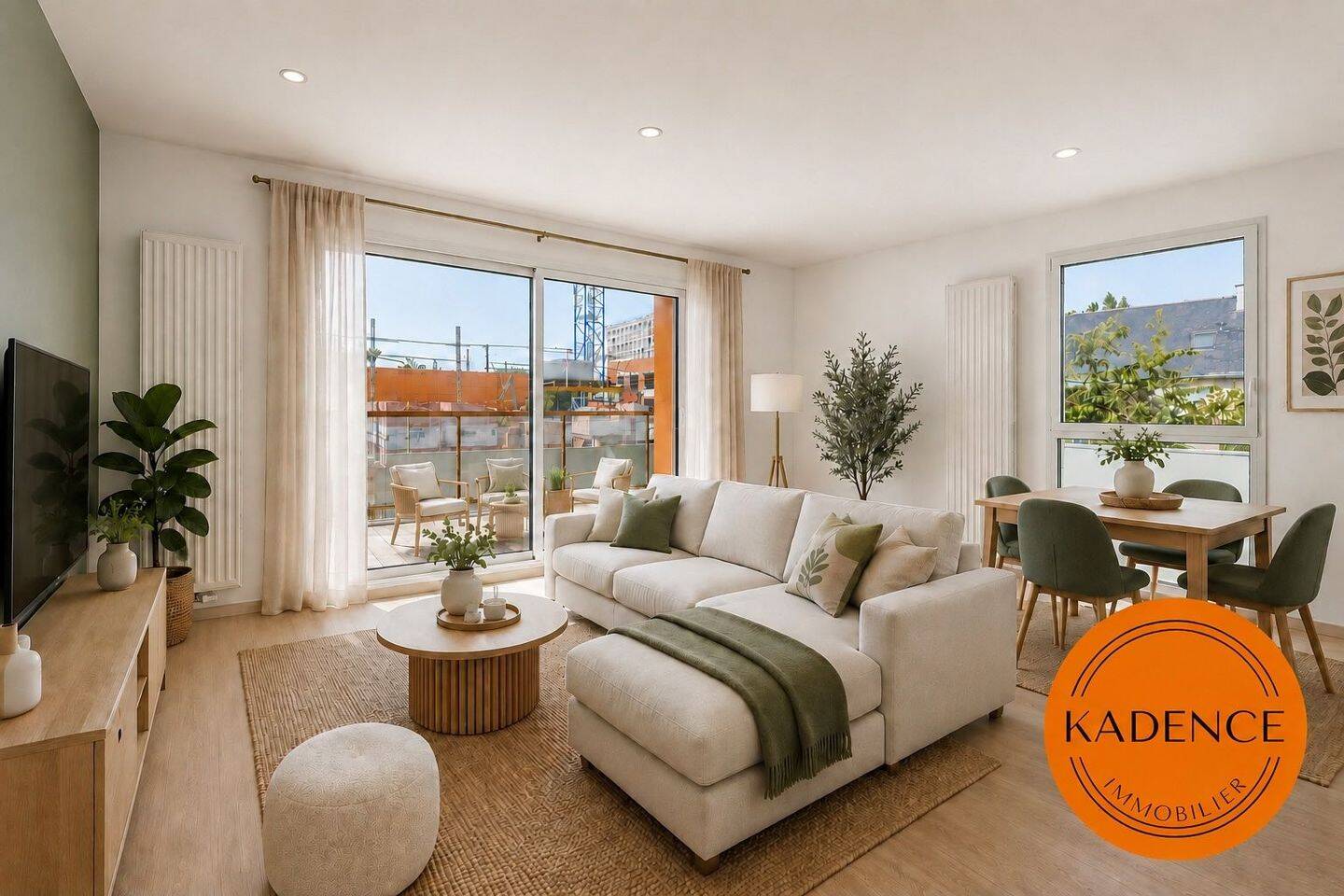 Appartement 2 pièces 47 m² · à Saint-Jacques-de-la-Lande · 46,7 m² · 217 350 €