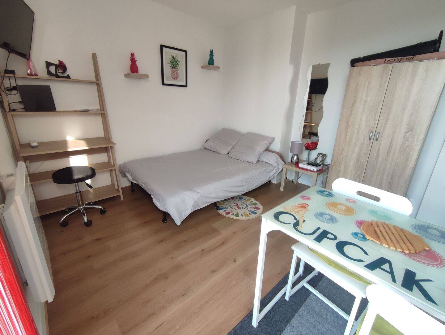 Appartement 1 pièce 18 m² · à Nevers · 18 m² · 600 €