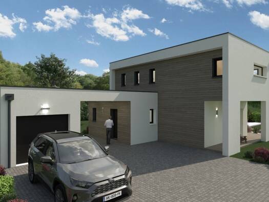 Terrain avec maison neuve à vendre 387 800 € 5 pièces 3 chambres 114 m² 515 m² de terrain Faumont 59310