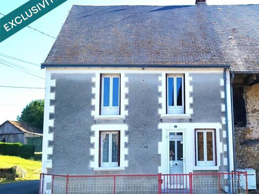 Maison à vendre 50 000 € 8 pièces 4 chambres 123 m² Le Grand-Bourg 23240