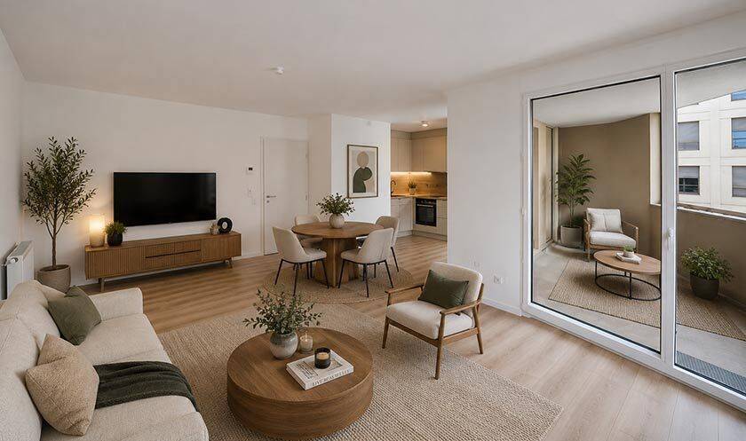 Appartement 4 pièces 83 m² · à Bordeaux · 83,3 m² · 382 600 €