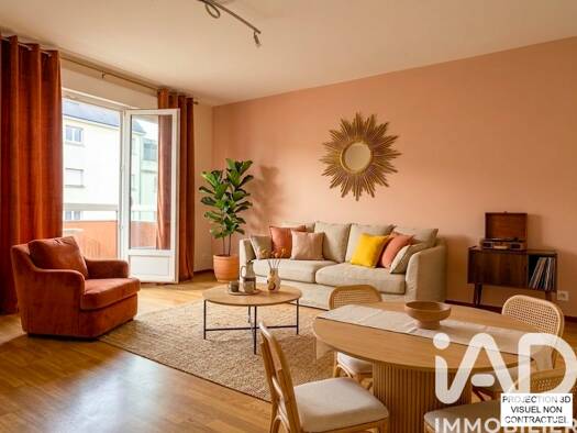 Appartement à vendre 208 000 € 3 pièces 2 chambres 65 m² Étage 1/2 Fontaines-Les Salesiens Dinan 22100