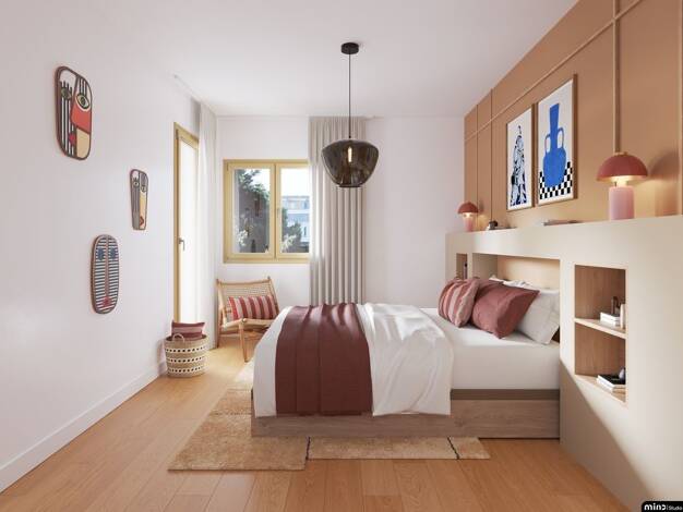 Appartement à vendre - neuf 113 100 € 1 pièce 19 m² Étage 1/4 dès le 30/06/2027 Cinq Cantons-Golf Anglet 64600