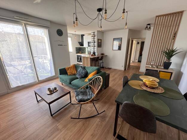 Appartement à vendre 179 600 € 3 pièces 2 chambres 62 m² Étage 1/1 Le Bas de Villeneuve-Tolosane Villeneuve-Tolosane 31270