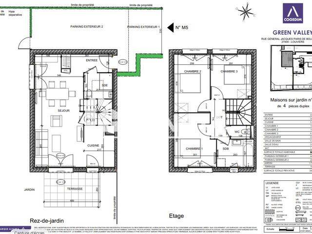 Maison 4 pièces 81 m² · à Louviers · 80,8 m² · 1 058 €