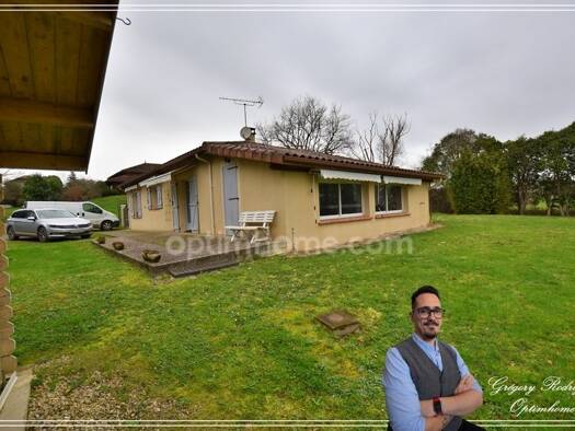 Maison de plain-pied à vendre 214 000 € 4 pièces 3 chambres 110 m² 2 652 m² de terrain Pavie 32550