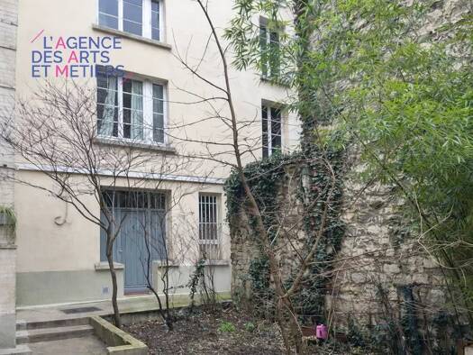 Appartement à vendre 240 000 € 2 pièces 1 chambre 27,6 m² RDC/3 Télégraphe-Pelleport Saint Fargeau Paris 20ème arrondissement 75020