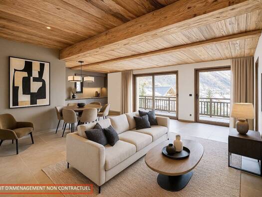 Appartement à vendre - Première occupation 630 000 € 4 pièces 3 chambres 88,2 m² Étage 1/2 Saint-Sorlin-d'Arves 73530