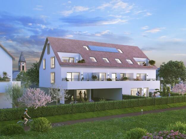 Appartement à vendre - neuf 442 000 € 4 pièces 3 chambres 83 m² 1er étage Niederhausbergen 67207