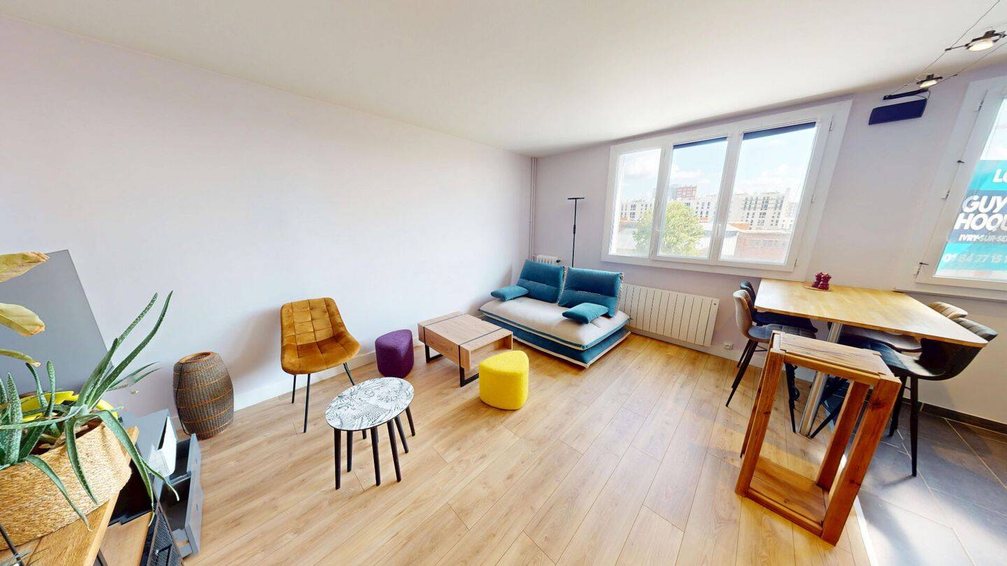 Appartement 4 pièces 70 m² · à Ivry-sur-Seine · 69,9 m² · 1 650 €/mois