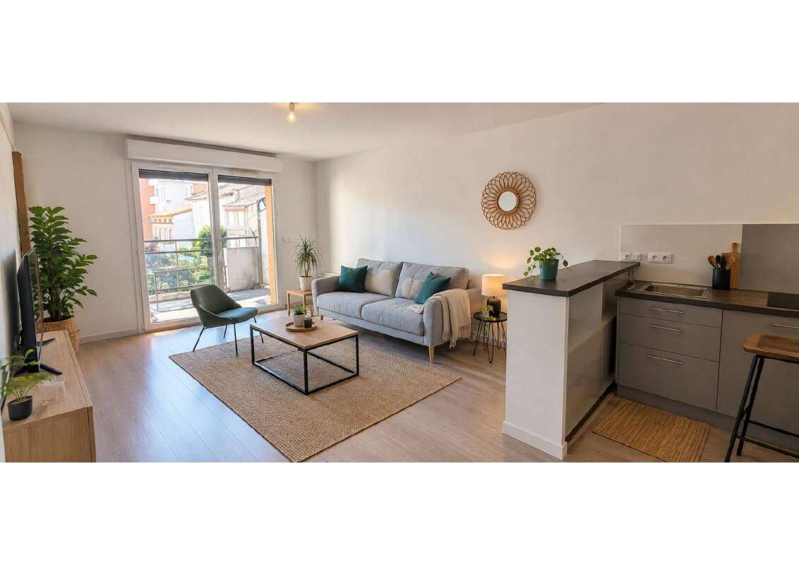 Appartement 3 pièces 63 m² · à Toulouse · 63 m² · 879 €/mois