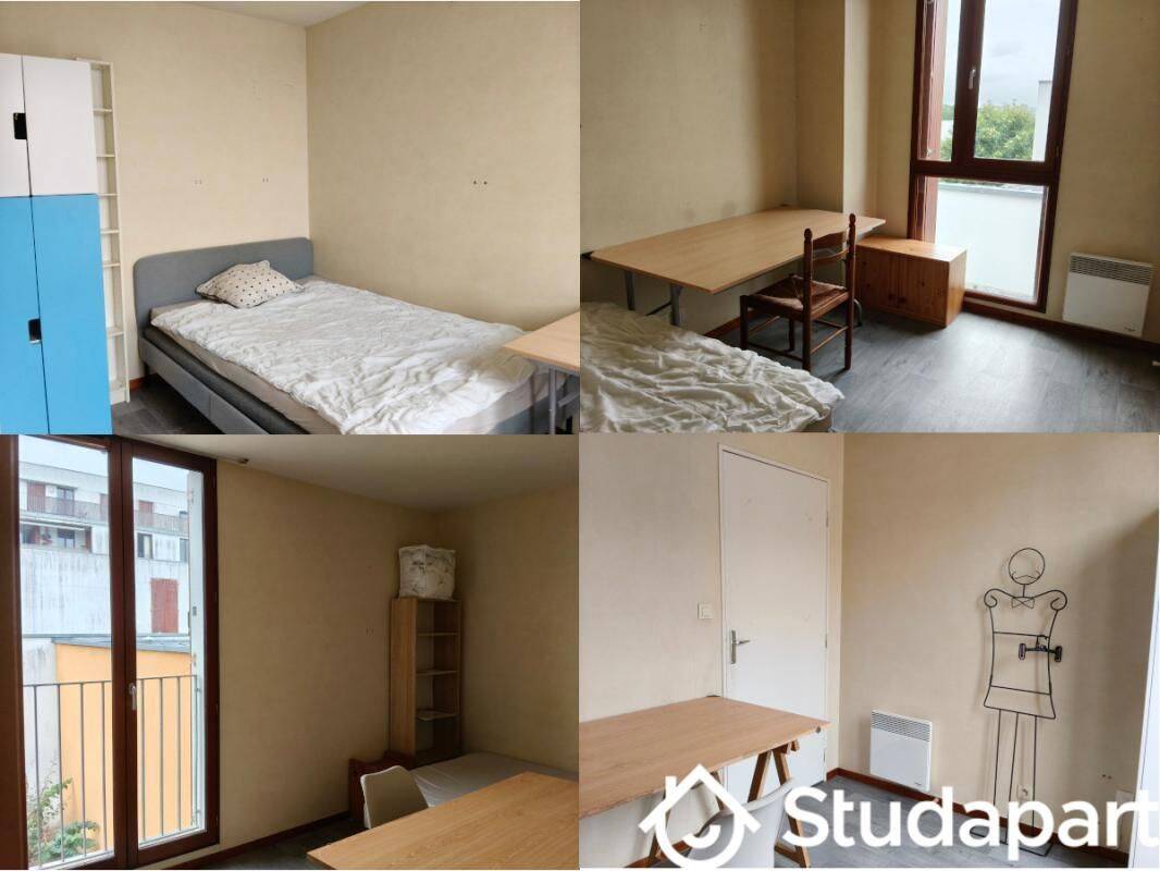 1 pièce 10 m² · à Saint-Jacques-de-la-Lande · 10 m² · 380 €/mois