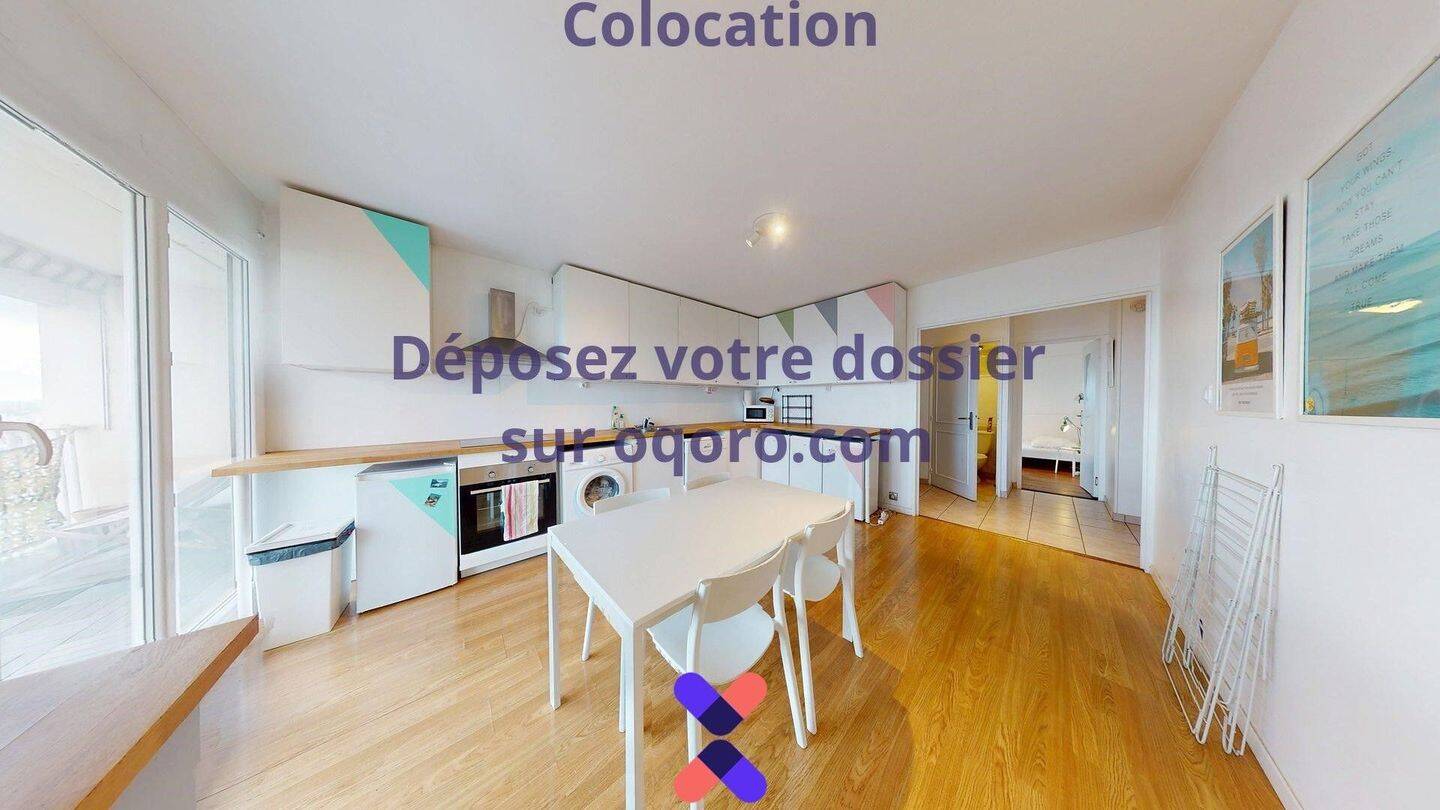 Chambre en colocation appartement meublé — 9