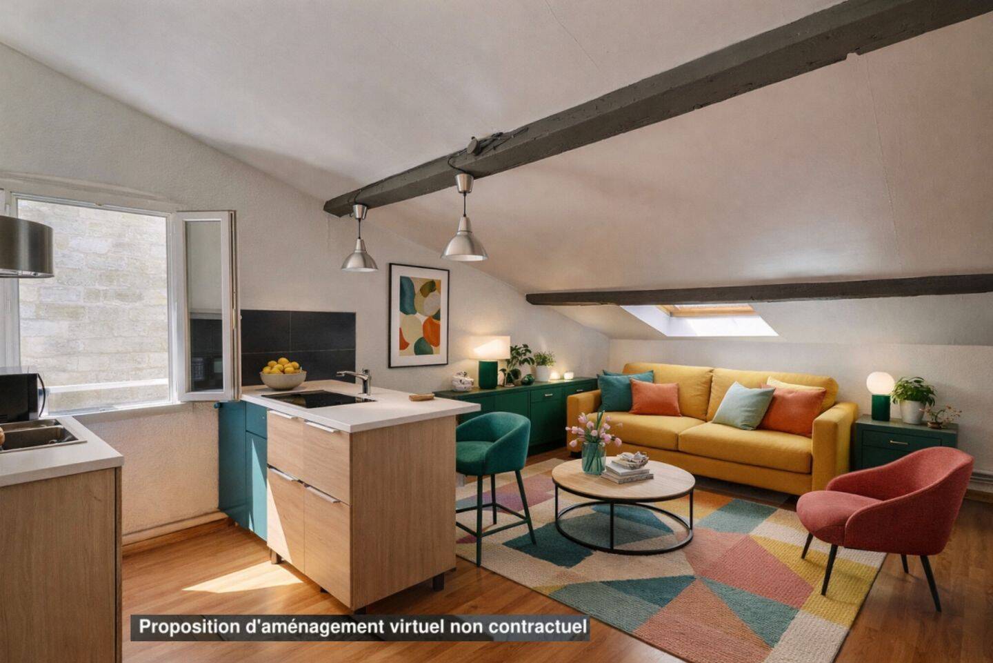 Appartement 2 pièces 50 m² · à Bordeaux · 49,8 m² · 128 691 €