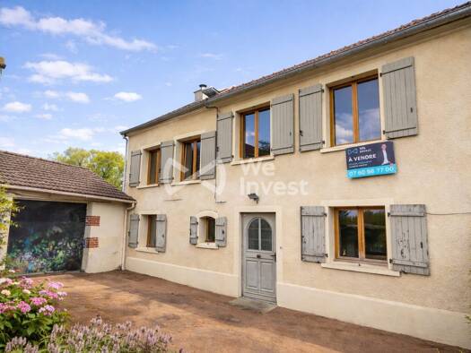 Maison à vendre 179 000 € 6 pièces 4 chambres 115 m² 420 m² de terrain Crouy-sur-Ourcq 77840