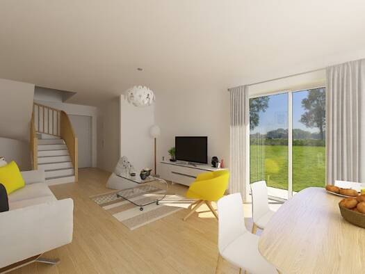 Terrain avec maison neuve à vendre 738 000 € 6 pièces 5 chambres 180 m² 600 m² de terrain Moëns Prévessin-Moëns 01280