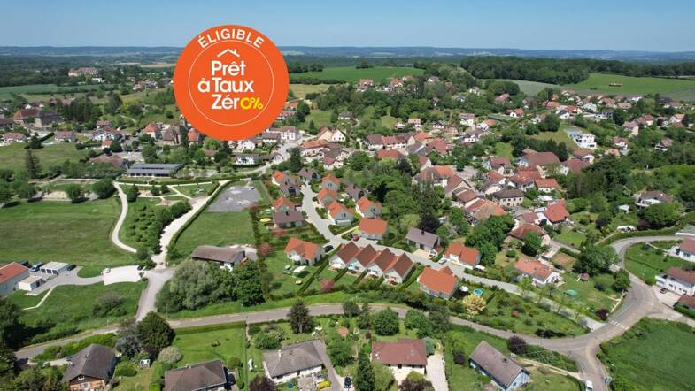 Terrain constructible à vendre 77 760 € 489 m² de terrain Pelousey 25170
