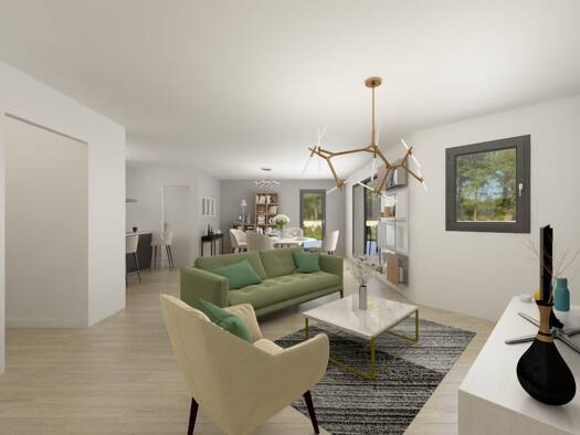 Terrain avec maison neuve à vendre 444 000 € 4 pièces 3 chambres 90 m² 350 m² de terrain Centre Annemasse 74100