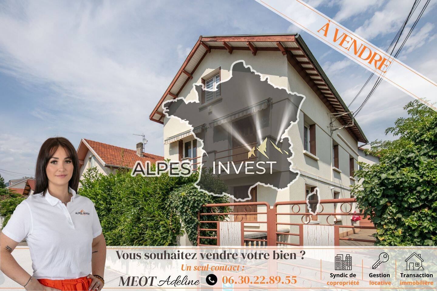 Maison 9 pièces 230 m² · à Grenoble · 229,7 m² · 348 000 €