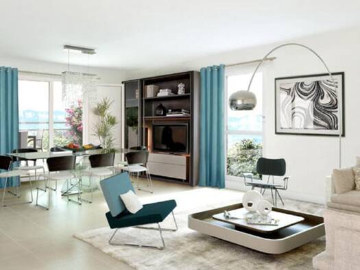 Appartement à vendre - neuf 222 000 € 3 pièces 2 chambres 56 m² Bourg Mimizan 40200