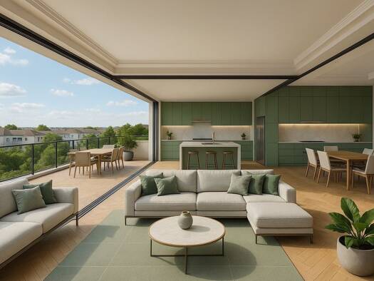 Duplex à vendre - neuf 750 000 € 4 pièces 3 chambres 94 m² Étage 6/6 Manufacture-Brimborion-SEL-Division Leclerc Sèvres 92310