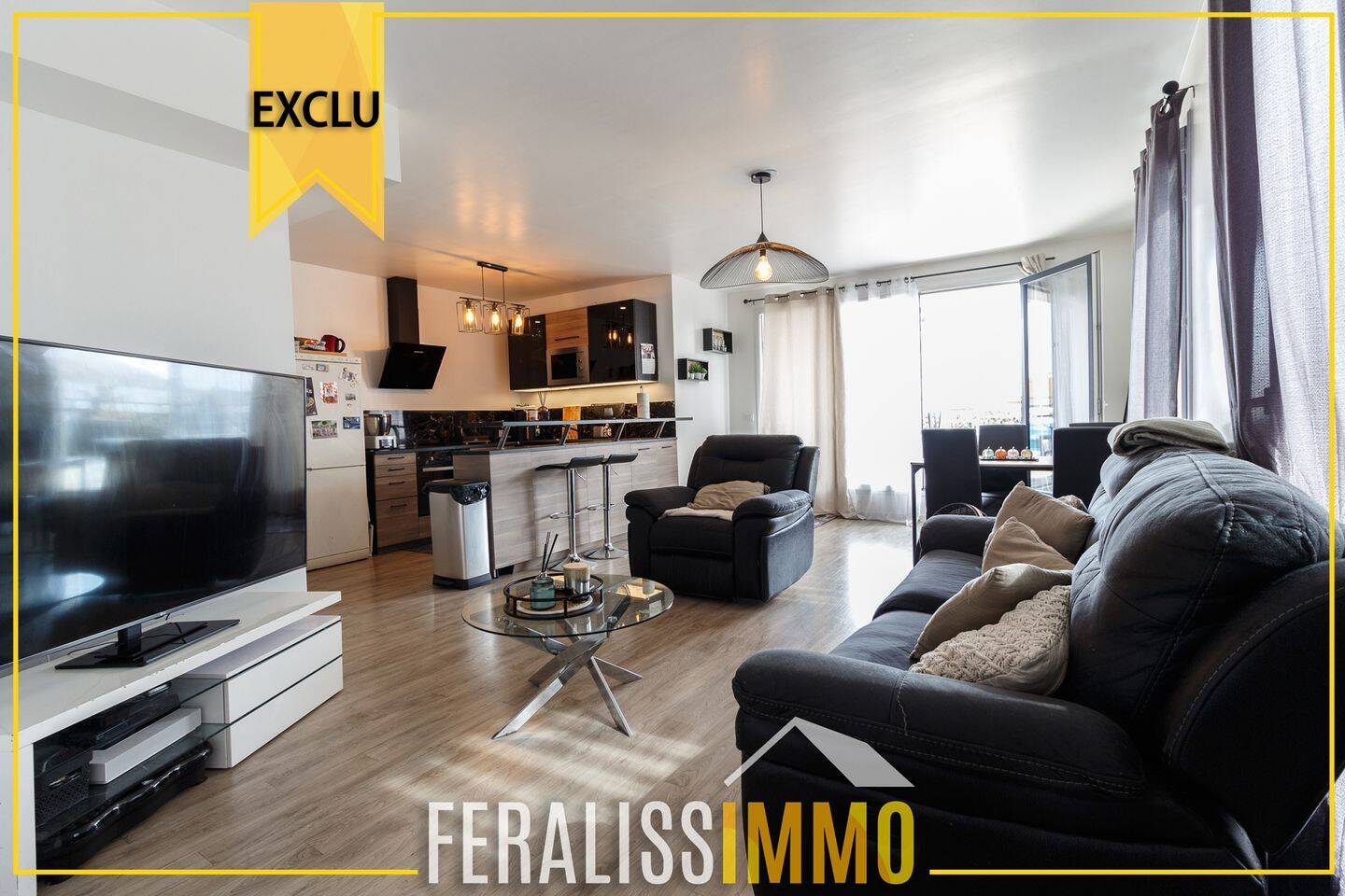Appartement 4 pièces 92 m² · à Jouy-le-Moutier · 92,1 m² · 309 900 €