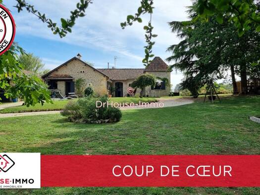 Maison à vendre 312 000 € 5 pièces 2 chambres 129 m² 2 264 m² de terrain Gornac 33540