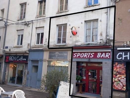 Local commercial à vendre 89 500 € 58 m² de surface de vente Vienne 38200