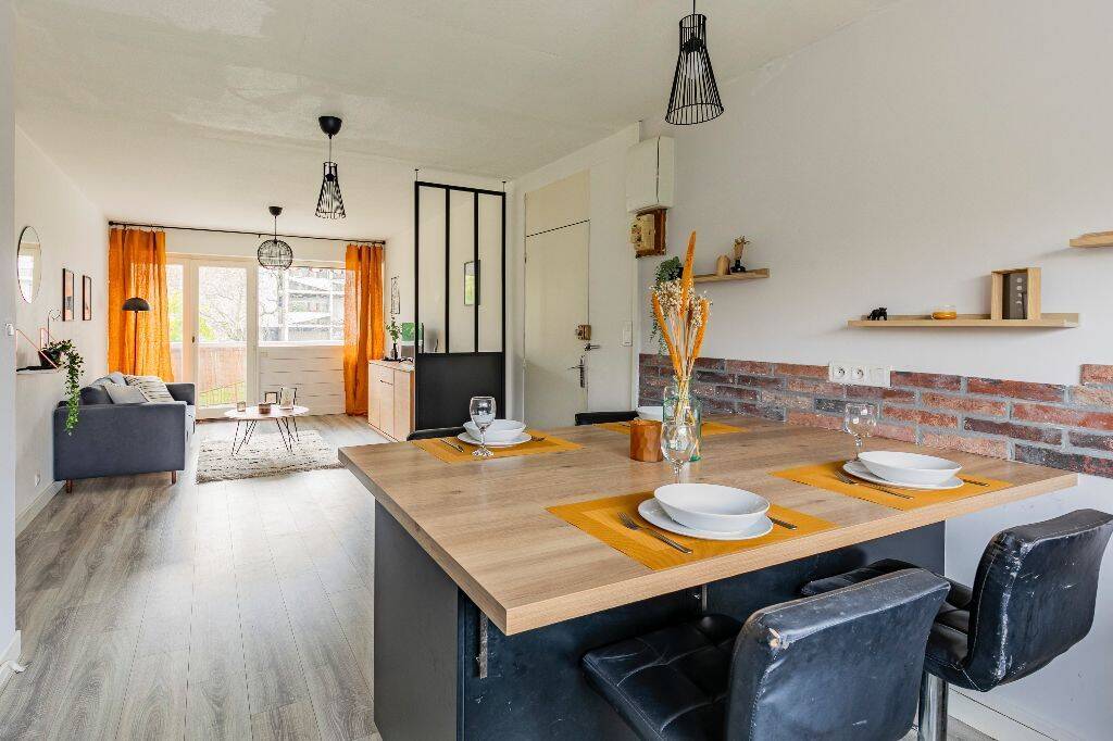 3 pièces 58 m² · à Pessac · 57,9 m² · 625 €