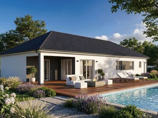 Terrain avec maison neuve à vendre 203 275 € 5 pièces 4 chambres 109 m² 808 m² de terrain Bourdons-sur-Rognon 52700