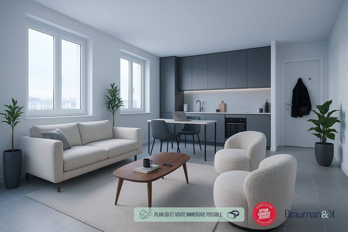 Appartement 3 pièces 59 m² · à Florange · 59 m² · 216 000 €