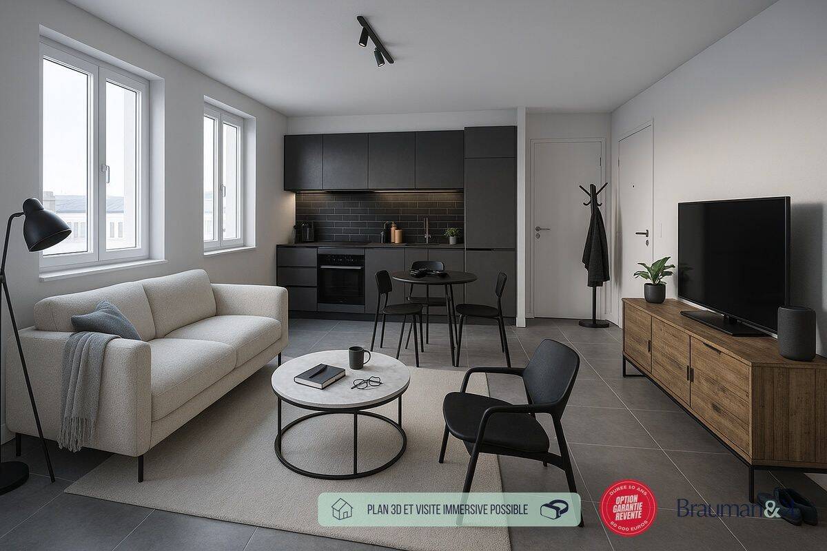 Appartement 1 pièce 19 m² · à Marseille 6ème Arrondissement · 19 m² · 144 881 €