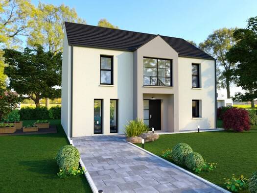 Terrain avec maison neuve à vendre 453 866 € 6 pièces 4 chambres 146,1 m² 7 093 m² de terrain Tigeaux 77163