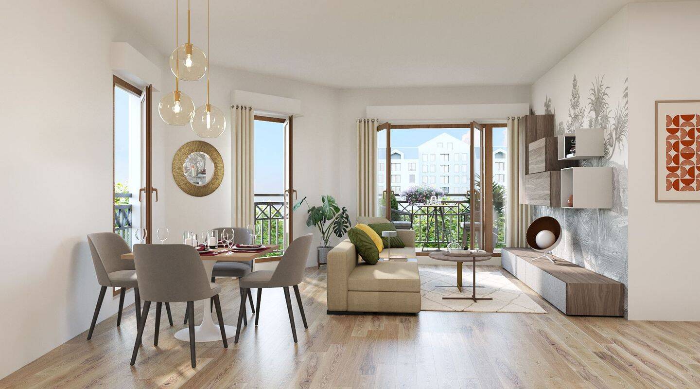 Appartement 3 pièces 61 m² · à Paris 20ème Arrondissement · 61,3 m² · 650 000 €