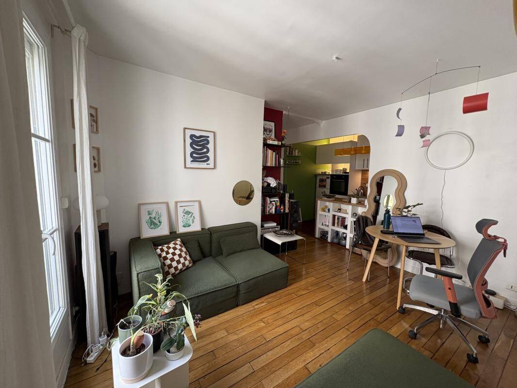 Appartement 2 pièces 36 m² · à Paris 11ème Arrondissement · 36 m² · 1 243 €