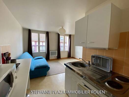 Appartement à louer 460 € 1 pièce 17 m² Étage 2/3 Saint Marc-Croix de Pierre-Saint Nicaise Rouen 76000