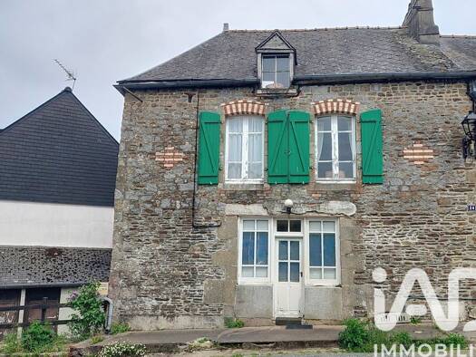 Maison à vendre 85 000 € 3 pièces 2 chambres 62 m² 90 m² de terrain Bazouges-la-Pérouse 35560