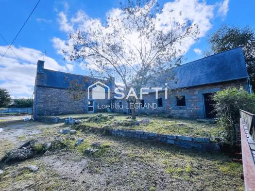 Maison à vendre 240 000 € 4 pièces 2 chambres 109 m² 8 738 m² de terrain Pédernec 22540