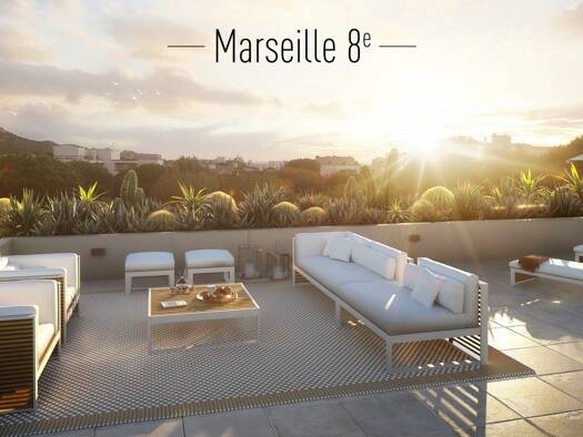 Duplex à vendre - neuf 588 000 € 4 pièces 3 chambres 80 m² dès le 31/03/2027 Vieille Chapelle Marseille 8ème arrondissement 13008