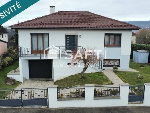 Maison à vendre 282 000 € 5 pièces 3 chambres 110 m² 529 m² de terrain Chaudeau-Maurepre et Zone Industrielle Ludres 54710