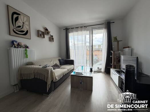 Appartement à vendre 149 900 € 2 pièces 1 chambre 37 m² 1er étage Saint Honoré-Jeanne d'Arc Amiens 80000